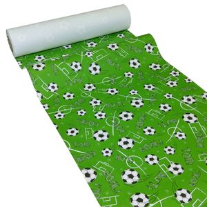 50m x 0,40m JUNOPAX® Papier Tischläufer Fußball