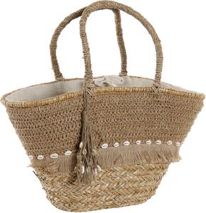 Plážová taška DKD Home Decor 53 x 15 x 51,5 cm prírodná morská tráva