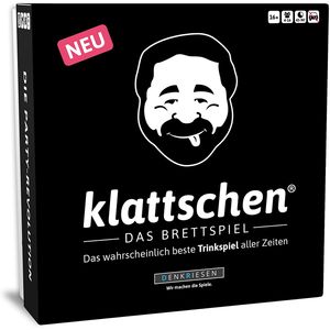 DENKRIESEN - klattschen® - Trinkspiel - DAS BRETTSPIEL - Das wahrscheinlich Beste Trinkspiel Aller Zeiten | Partyspiel | Trinkspiel Spieleabend | Saufspiel | Geschenkidee