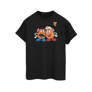 Disney - "Toy Story 4 Mr And Mrs Potato Head" T-Shirt für Damen BI51911 (M) (Schwarz)