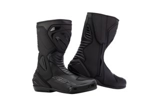 Motorradstiefel RST S1 wasserdicht schwarz, Größe:45, Farbe:Schwarz