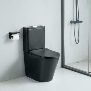 Modernes Keramik Stand-WC CIPOLI schwarz