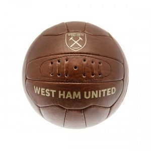 West Ham United FC - Fußball Retro BS2162 (5) (Braun/Gold)