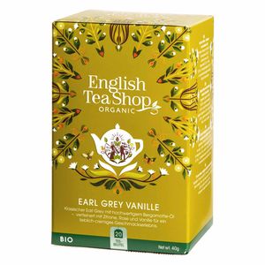 English Tea Shop - Earl Grey Vanille, BIO, 20 Teebeutel
