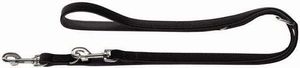 Hunter Verstellbare Führleine Softie 15/200 nickel schwarz/ schwarz