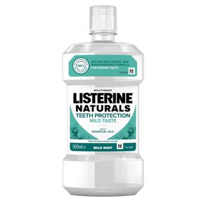 Listerine Naturals Teeth Protection Mouthwash 500ml