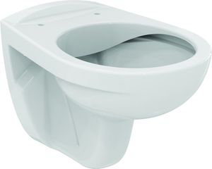 Ideal Standard Wand-Tiefspül-WC EUROVIT 355 x 520 x 370 mm, ohne Spülrand weiß