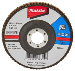 Makita Fächerschleifscheibe 125mm A80