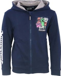 Minecraft Creeper TNT Kinder Hoodie Kapuzenpullover Pulli Pullover – Schwarz / 116