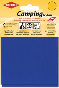KLEIBER Camping-Flicken Nylon selbstklebend altantik 2 Stück