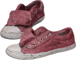 UNUS® Blumentopf Turnschuh 2er Set Übertopf Pflanzschale Pflanzgefäß pink