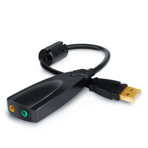 Aplic USB-Soundkarte extern, Virtual 7.1 Surround, Windows 10 & Mac OS X kompatibel