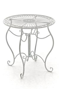 Mila Möbel Tisch Indra : Farbe - antik weiß