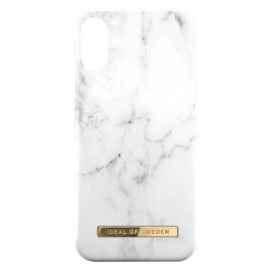 IDEAL OF SWEDEN White Marble Handyhülle für Apple iPhone X / XS