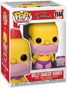 Simpsons Funko POP! PVC-Sammelfigur Belly Dancer Homer (1144) (Summer Convention 2021)