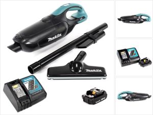 Makita DCL 182 RA1 B Akku Staubsauger 18 V Schwarz + 1x Akku 2,0 Ah + Ladegerät Makita DCL 182 RA1 B Akku Staubsauger 18 V Schwarz + 1x Akku 2,0 Ah + Ladegerät