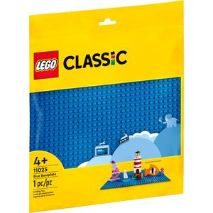 LEGO 11025 Classic Blaue Bauplatte, quadratische Grundplatte mit 32x32 Noppen als Basis für LEGO Sets, Konstruktionsspielzeug für Kinder