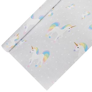 Papstar Einhorn Tischdecke aus Papier 5 x 1,2 m Unicorn