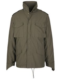 Postav si svoju Brandit Pánska prechodná bunda M-65 Standard Jacket 3108 Green Olive XXL