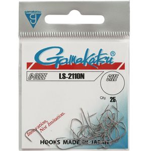Gamakatsu LS-2110N Hooks - 25 Friedfischhaken, Größe:16