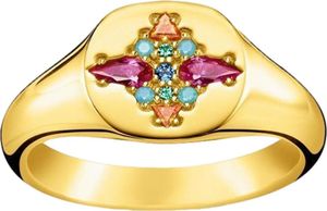 Thomas Sabo - TR2231-996-7-52 - Ring - Uni - 925er Silber vergoldet - Weite 52