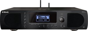 Block CD-Internet-Boombox BB-100 Saphirschwarz All-in-One 2x 20 Watt