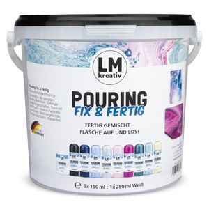 LM Pouring Fix & Fertig Set 10 tlg. - Enjoy -