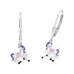 Prinzessin Lillifee 2034217 Ohrhänger mit Einhorn Anhänger