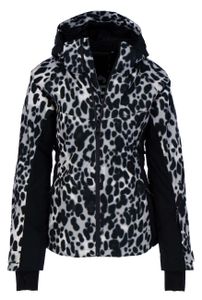 CHIEMSEE Damen Ski Jacke Regular Fit AOP Print, Größe:S, Chiemsee Farben:Grey / Black 7290