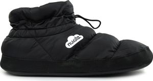 NUVOLA. Hausschuhe Herren Damen rutschfester Sohle warm gepolstert bequem schwarz 36/37 EU - UNBHG