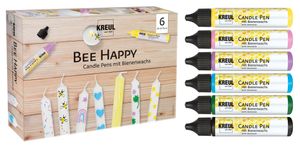 KREUL Candle Pen "Bee Happy" 6er-Set