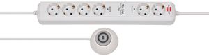 Brennenstuhl Eco-Line Comfort Switch Plus EL CSP 24 Steckdosenleiste 6-fach 1,5m H05VV-F 3G1,5 2 permanent, 4 schaltbar, 1159560516