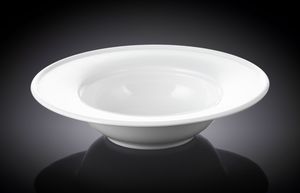 Wilmax - Tiefer Teller - 23 cm - 395 ml - Weiß - Elegantes Design - WL-991020/A