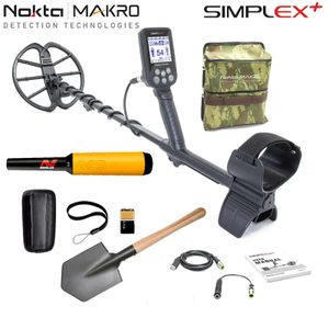 Nokta Makro Simplex+ wasserdichter Metalldetektor Komplettset