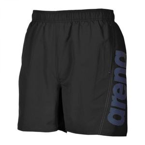 arena Fundamentals Logo Badeshorts Schwarz/Blau L