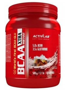 Activlab BCAA X-tra INSTANT 500g. COLA AMINOKWASY BCAA REGENERACJA