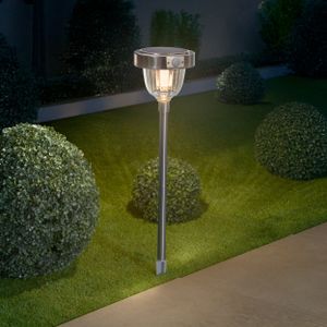 esotec Solar PIR-Standleuchte Asinara Pro 70 cm METALL wetterfest outdoor 102530