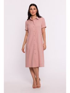 BeWear Hemdblusenkleid für Damen Zroc B282 rosa M