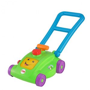 Mattel BHC10 Fisher Price Lernspaß Rasenmäher mit Sound Baby Spielzeug grün Spielen