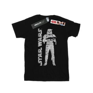Star Wars - "Stormtrooper Mummy" T-Shirt für Herren BI46405 (S) (Schwarz)