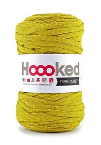 Hoooked RibbonXL 100% recycelte Garne, das Original-T-Shirt Garn : Spicy Ocre Hoooked Farbe: Spicy Ocre