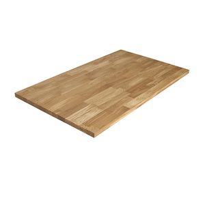 SYSTEM Tischplatte mit gerader Kante, Eichenholz, 160x90 cm