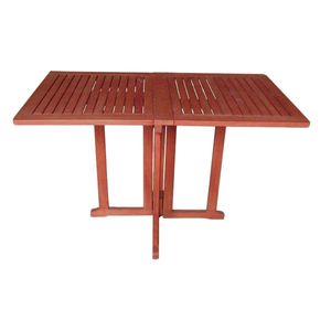 Balkónový stôl BALTIMORE, skladací, drevo, drevený stôl hranatý