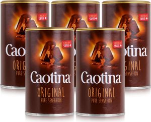 Caotina Original Trinkschokolade - Kakaopulver Schweizer Schokolade (5er Pack)