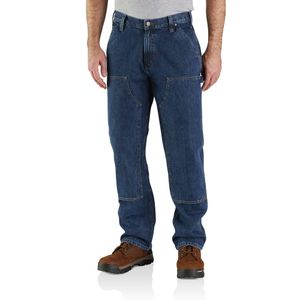 Carhartt DOUBLE-FRONT LOGGER JEAN 104944, Farbe:canal, Größe:W36/L34