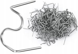Rosfix Kunststoff-Klammern S-Form 0,8 mm – 100 Stück für langlebige Reparaturen