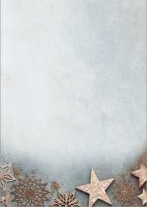 SIGEL DP430 Weihnachts-Motiv-Papier "Glamorous Christmas" - blau, kupfer - 90 g/m² - A4 - 100 Blatt SIGEL DP430 Weihnachts-Motiv-Papier "Glamorous Christmas" - blau, kupfer - 90 g/m² - A4 - 100 Blatt