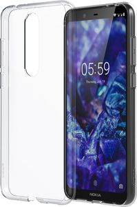 Nokia 5.1 - Plus Clear Case CC-151 Transparent Schutzhülle Kunststoff Case
