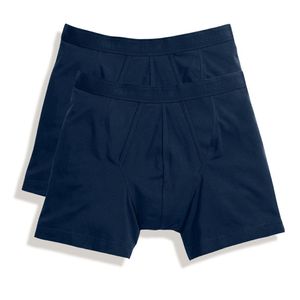 Fruit of the Loom Classic Boxer, 2er-Pack, Farbe:deep navy, Größe:2XL