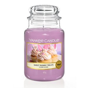 Yankee Candle Sweet Bunny Treats Duftkerze Großes Glas 623 g